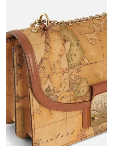 Alviero Martini Prima Classe Tracollina Geo Classic con Catena Gioiello