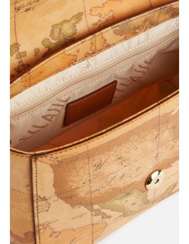 Alviero Martini Prima Classe Tracollina Geo Classic con Logo Dorato