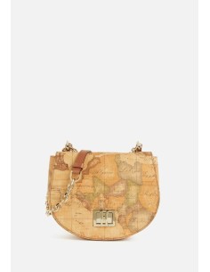 Alviero Martini Prima Classe Tracollina Tonda Geo Classic Naturale – Catena Gioiello
