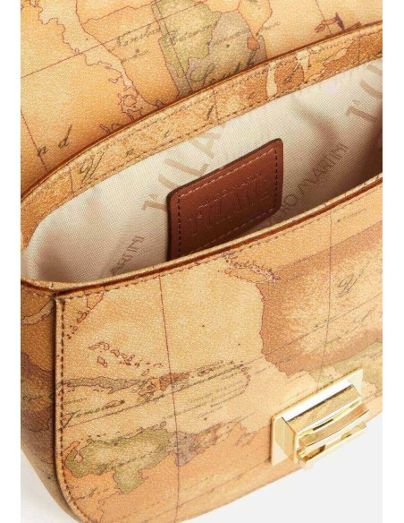 Alviero Martini Prima Classe Tracollina Tonda Geo Classic Naturale – Catena Gioiello Alviero Martini Prima Classe Tracollina Tonda Geo Classic Naturale – Catena Gioiello