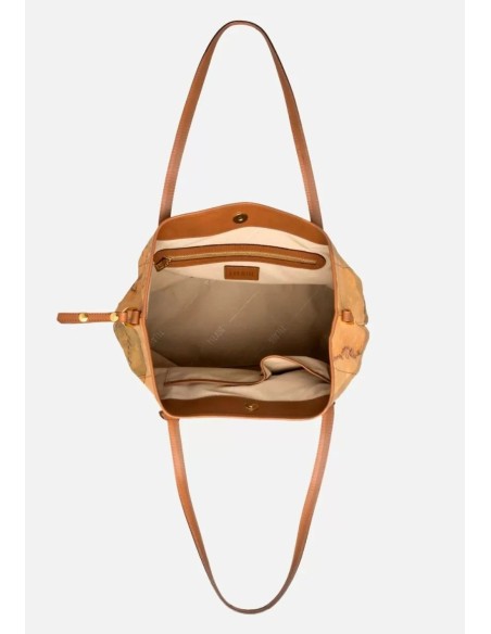 Alviero Martini Prima Classe Borsa Media Geo Classic con Doppia Portabilità