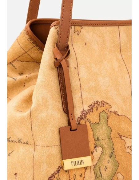 Alviero Martini Prima Classe Borsa Media Geo Classic con Doppia Portabilità