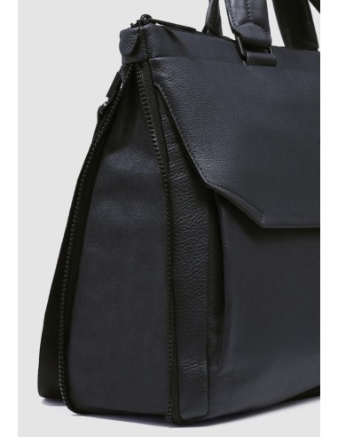 Borsa PC 15,6" in pelle espandibile antiurto RFID