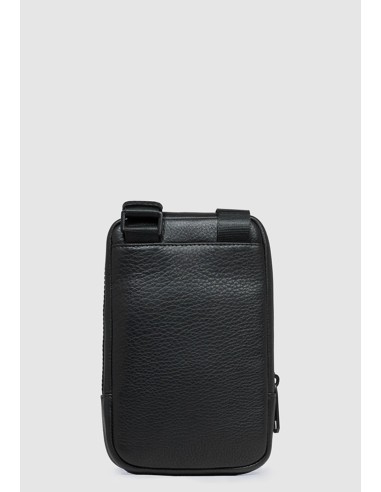 Borsa tracolla uomo pelle nera RFID porta cellulare Piquadro