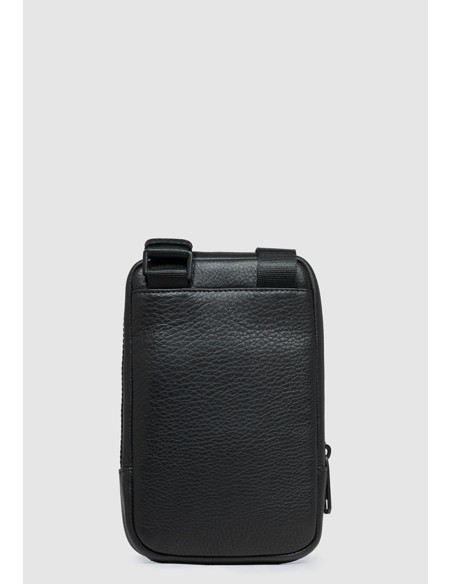 Borsa tracolla uomo pelle nera RFID porta cellulare Piquadro