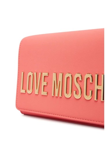 Borsa a tracolla Love Moschino con maxi logo
