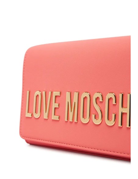 Borsa a tracolla Love Moschino con maxi logo