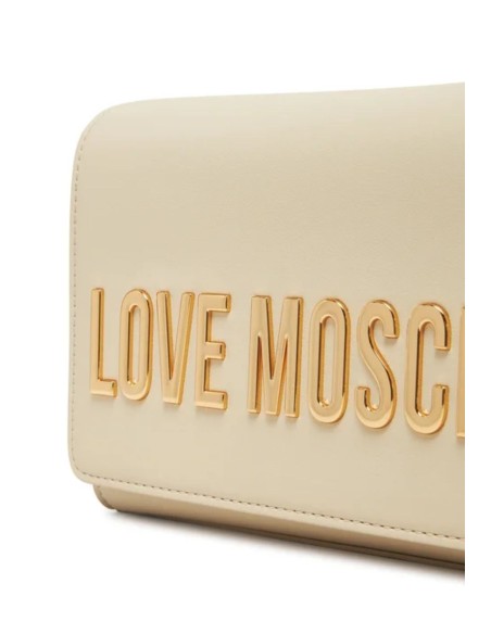 Borsa a tracolla Love Moschino con maxi logo