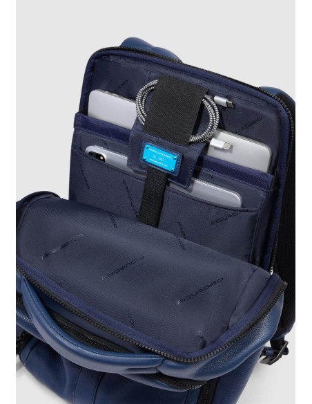 Zaino in pelle porta PC 15,6" e iPad® Pro – 23,5 L