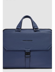 Cartella in pelle porta PC 15,6" e iPad® Pro