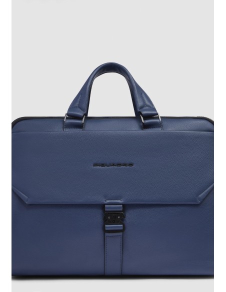 Cartella in pelle porta PC 15,6" e iPad® Pro