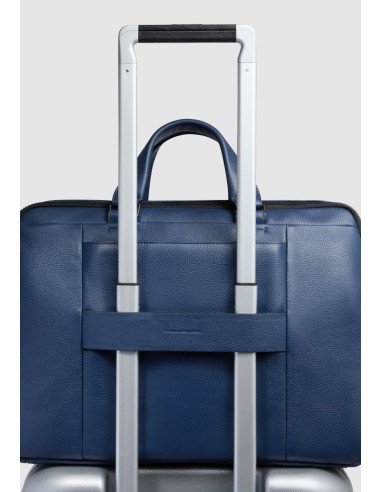 Cartella in pelle porta PC 15,6" e iPad® Pro