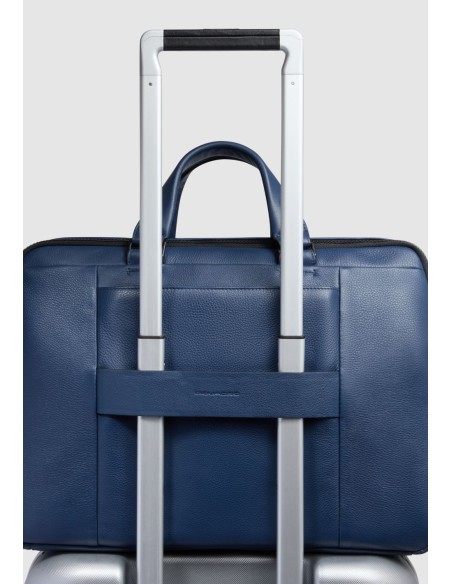 Cartella in pelle porta PC 15,6" e iPad® Pro