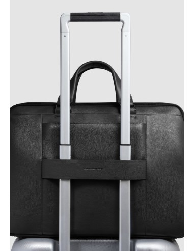 Cartella in pelle porta PC 15,6" e iPad® Pro