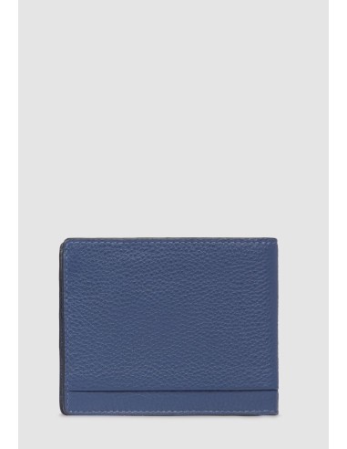 Portafoglio uomo in pelle con portamonete RFID