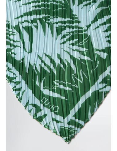 Foulard Plissé Stampato – 90×90 cm