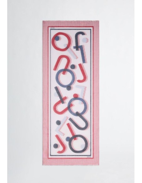 Stola Liu Jo Maxi Logo – 70×180 cm