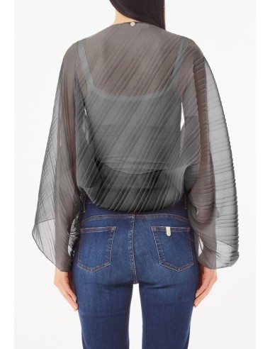 Mantella plissé da cerimonia elegante