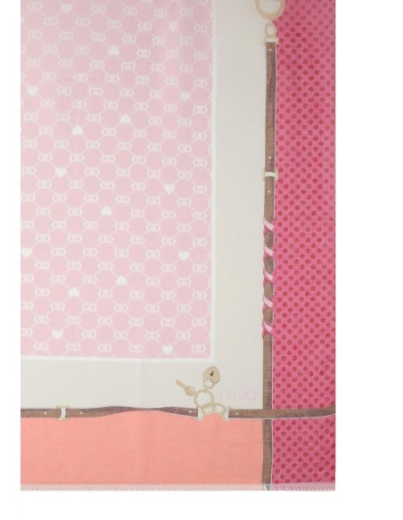 Stola Liu Jo con pois e logo – 70x180 cm