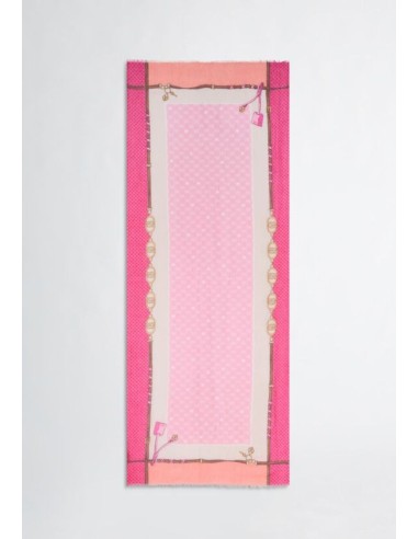 Stola Liu Jo con pois e logo – 70x180 cm