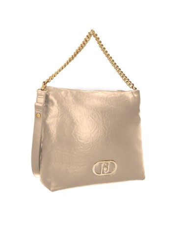 Shopping bag LaPuffy nera – Eleganza e versatilità.