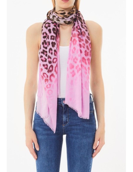 Stola animalier in bamboo 90x180 cm