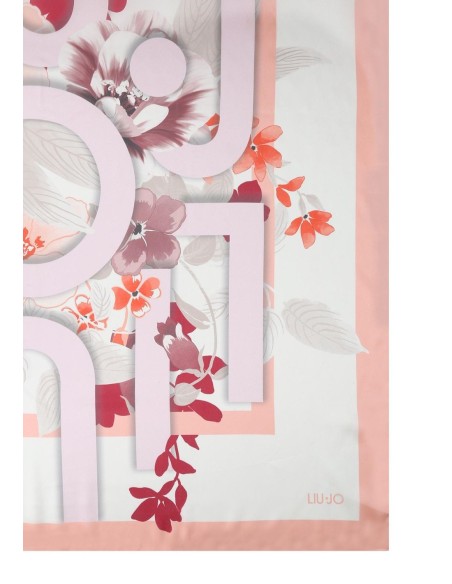 Foulard Liu Jo con fiori 90x90 cm