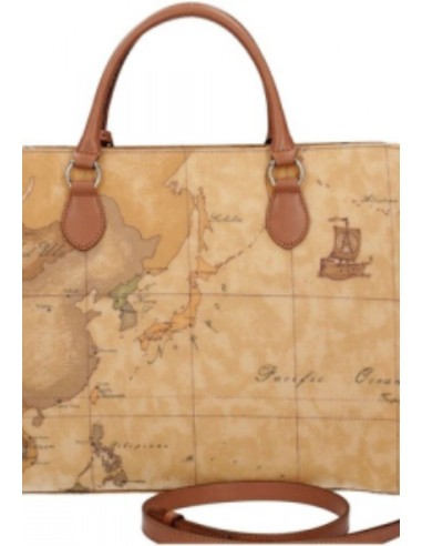 Borsa a mano Geo Classic con tracolla rimovibile