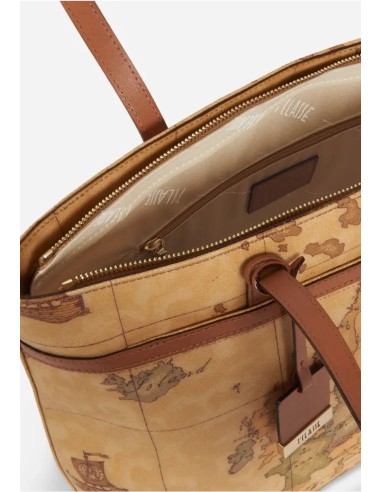 Borsa shopping Geo Classic con tasca esterna