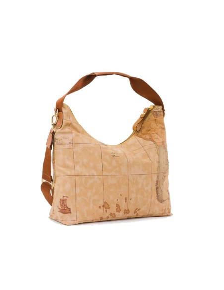 Borsa Hobo Geo Soft Naturale - Alviero Martini Prima Classe