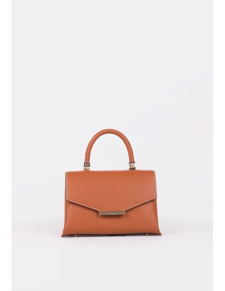 Borsa a Mano Cromia Sophie - Vitello Nocciola Elegante