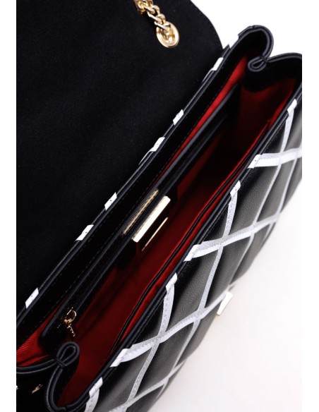 Borsa Cromia Gisele in Pelle Trapuntata - Borchie e Charm