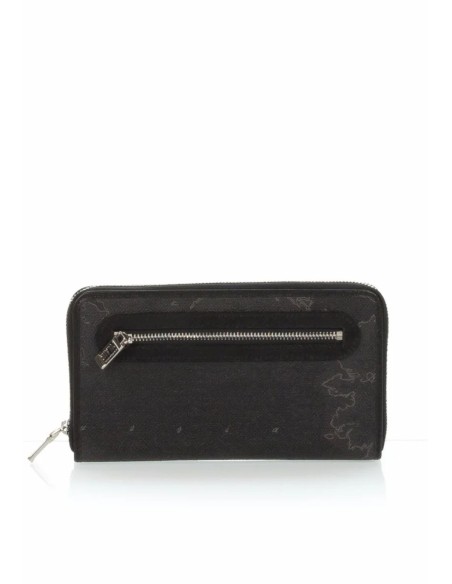 Portafoglio Zip Geo con Tasca Frontale Donna