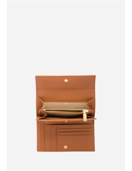 Portafoglio Grande Geo Classic – Con Pelle Cuoio e Zip