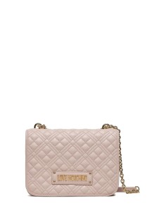 Borsa Rosa Cipria Rigida Love Moschino | Da sera elegante