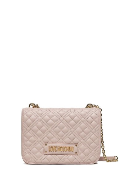 Borsa Rosa Cipria Rigida Love Moschino | Da sera elegante