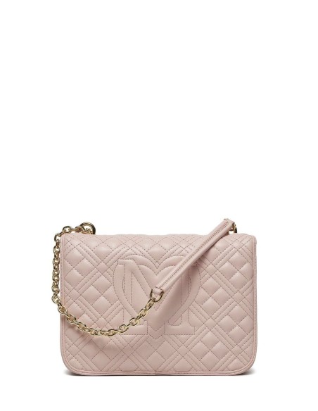 Borsa Rosa Cipria Rigida Love Moschino | Da sera elegante