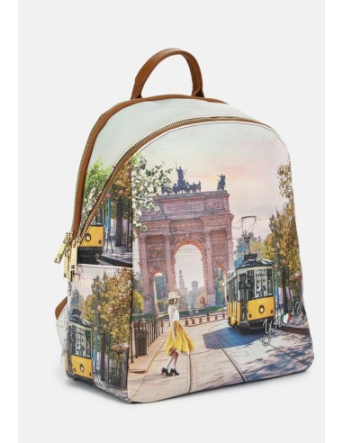 Zaino Donna Ynot? YES601S5 – Stampa Città, Ecopelle Leggera
