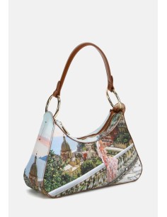 Borsa a Spalla Ynot? YES714S5 – Stampa Città in Ecopelle 2