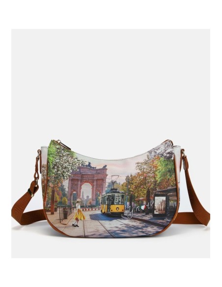 Borsa Hobo Ynot? YES628S5 – Stampa Città