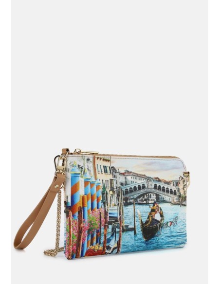 Ynot? Clutch Yes Bag Stampa Città – Pochette Donna XS Ynot? Clutch Yes Bag Stampa Città – Pochette Donna XS