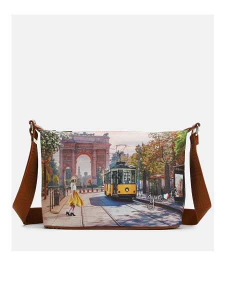 Ynot? Borsa Hobo Small Yes Bag Stampa Città M Ynot? Borsa Hobo Small Yes Bag Stampa Città M