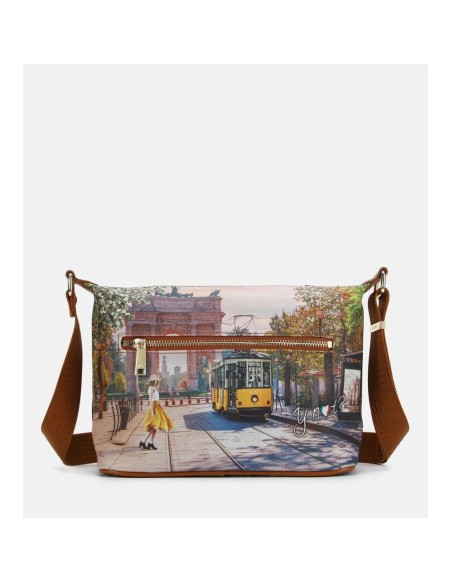 Ynot? Borsa Hobo Small Yes Bag Stampa Città M Ynot? Borsa Hobo Small Yes Bag Stampa Città M