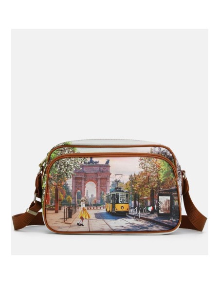 Ynot? Reporter Yes Bag stampa città – Borsa a tracolla
