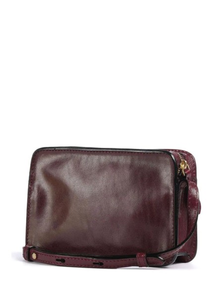 The Bridge Lucrezia Camera Bag Grape – Borsa a tracolla in pelle