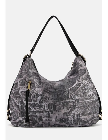 Ynot? Hobo & Zaino Gum Small – Borsa trasformabile 2-in-1