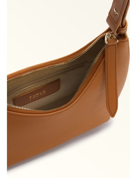 Furla Goccia S – Borsa a spalla e a tracolla compatta in pelle martellata
