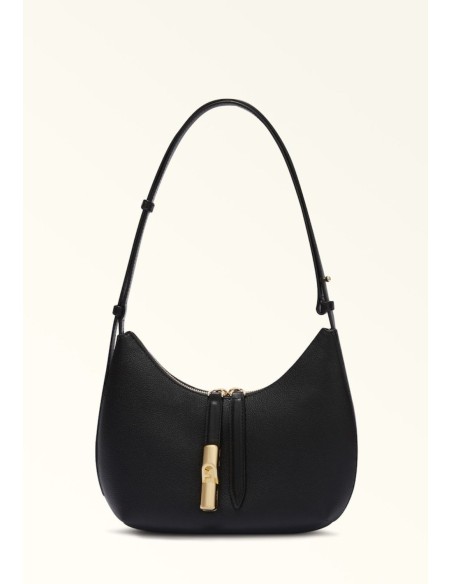 Furla Goccia S – Borsa a spalla e a tracolla compatta in pelle martellata