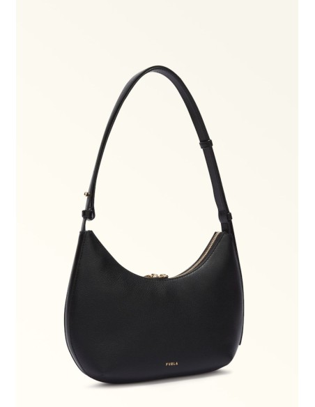 Furla Goccia S – Borsa a spalla e a tracolla compatta in pelle martellata