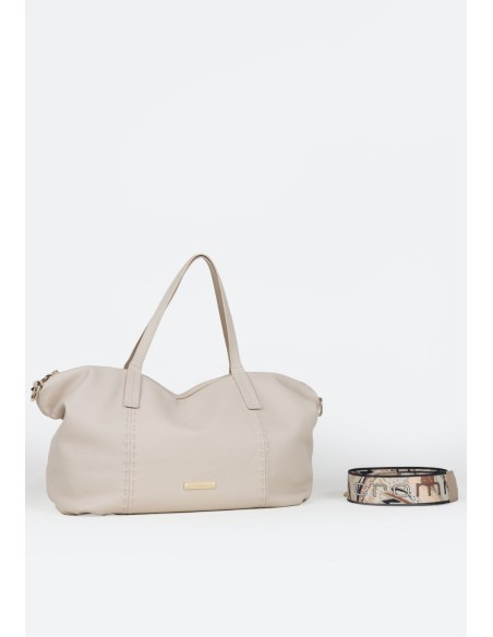 Cromia Tabas Borsa a Mano, a Spalla e a Tracolla Avorio Donna